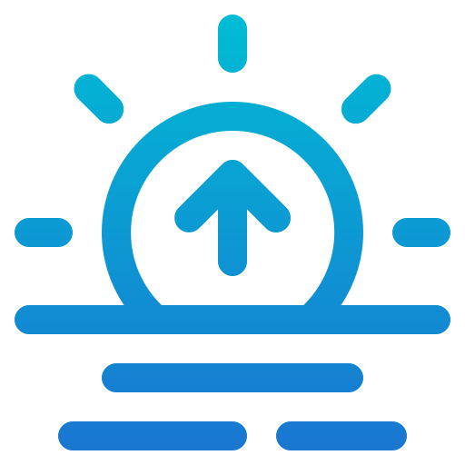 해돋이 무료 아이콘 해돋이 무료 아이콘