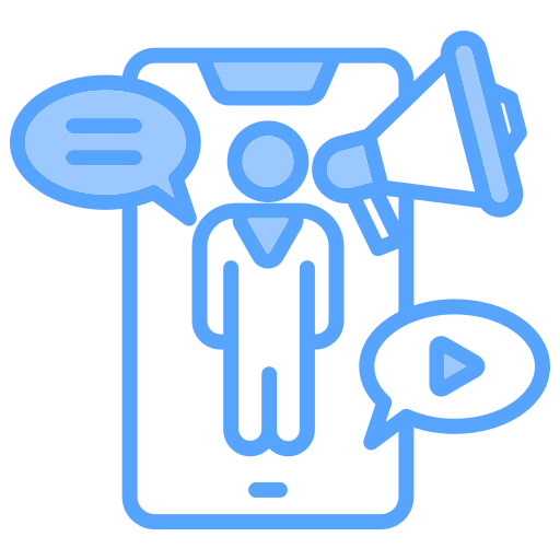 influenceur Icône gratuit influenceur Icône gratuit