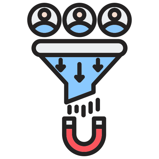 Lead generation free icon