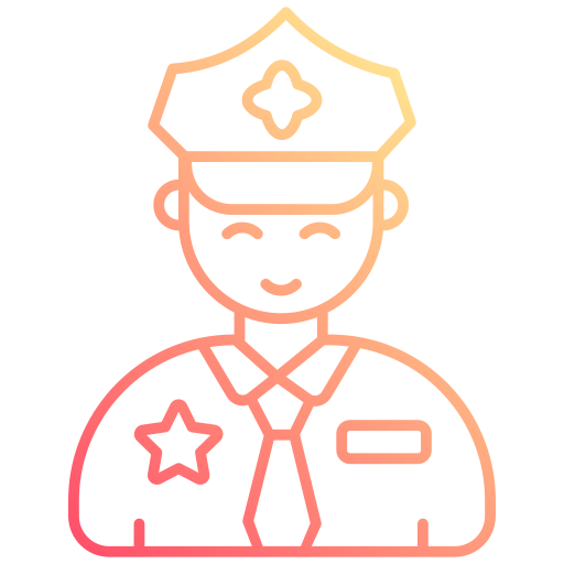 guardia de seguridad icono gratis