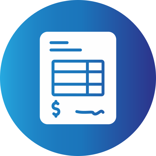 Invoice free icon