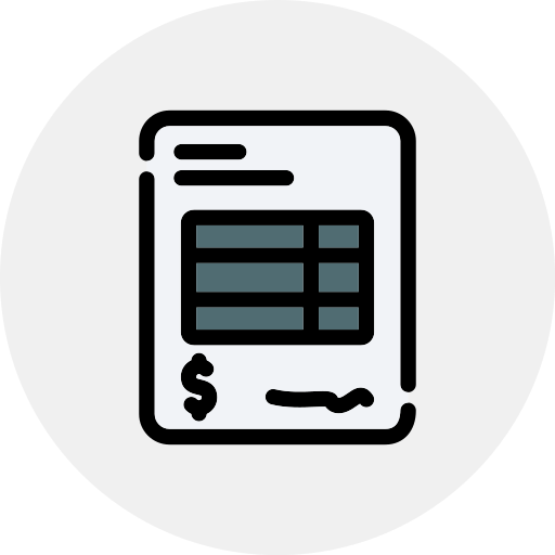 Invoice free icon
