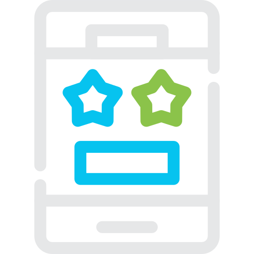 reseña del cliente icono gratis