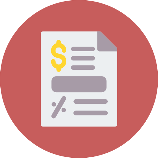 factura icono gratis