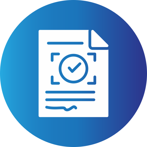 aprobación icono gratis