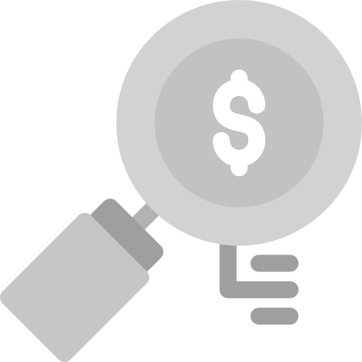 investigación de mercado icono gratis