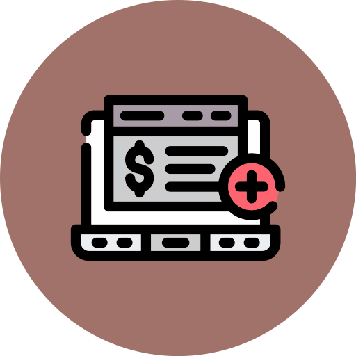 cuenta bancaria icono gratis