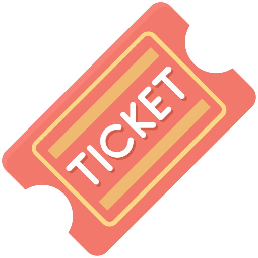 boleto icono gratis