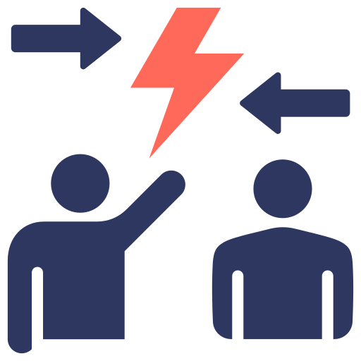 interessenkonflikt kostenlos Icon