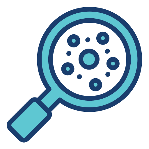 Magnifying glass free icon