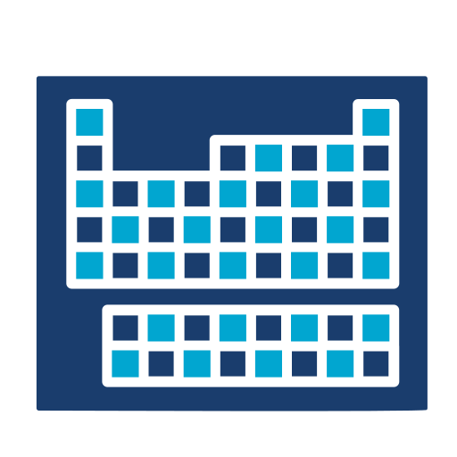 tabla periódica icono gratis