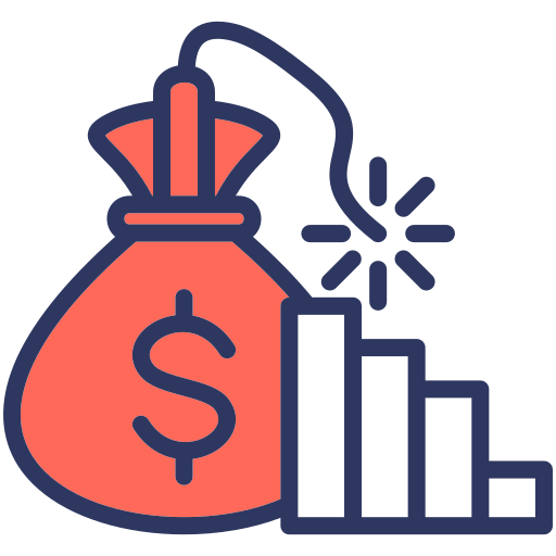 Debt free icon