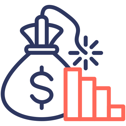 Debt free icon Debt free icon