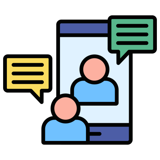 videoconferencia icono gratis