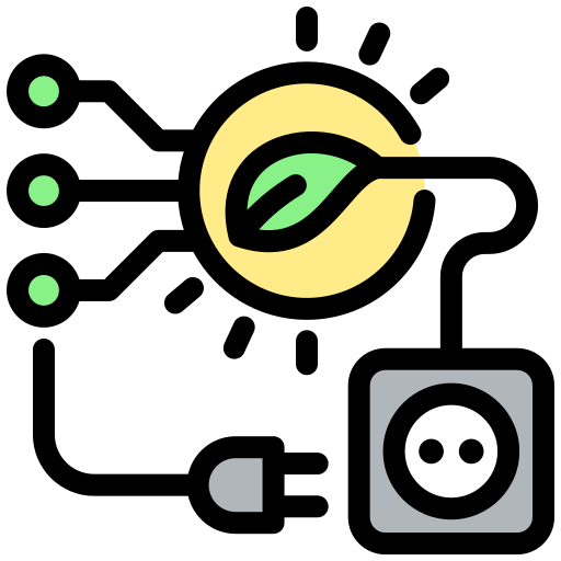 energía alternativa icono gratis