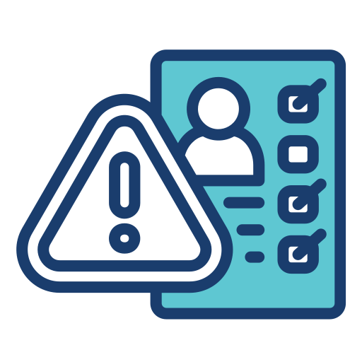 Risk factors free icon