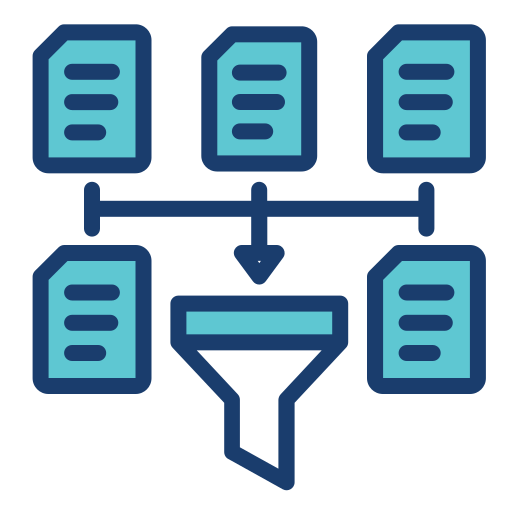 recopilación de datos icono gratis