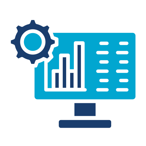 proceso de datos icono gratis