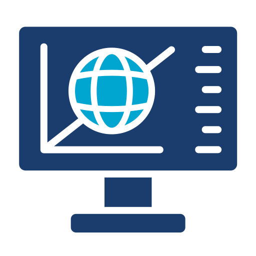 diagrama de dispersión icono gratis