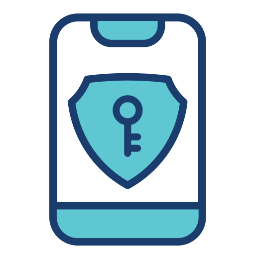 Mobile security free icon
