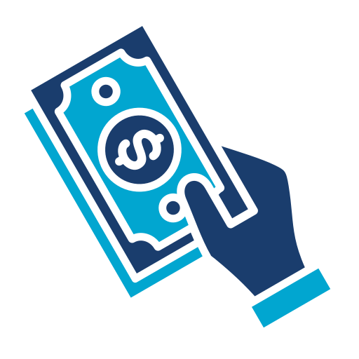 Cash free icon Cash free icon