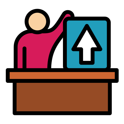 capacitación icono gratis