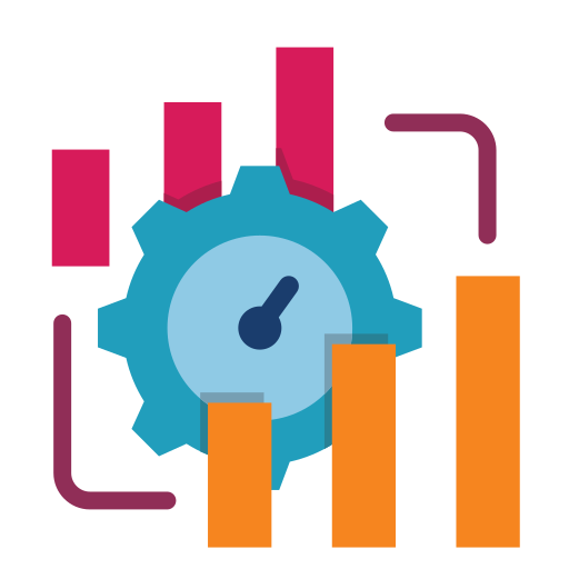 evaluación comparativa icono gratis