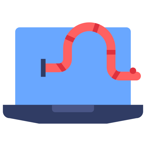 gusanos icono gratis