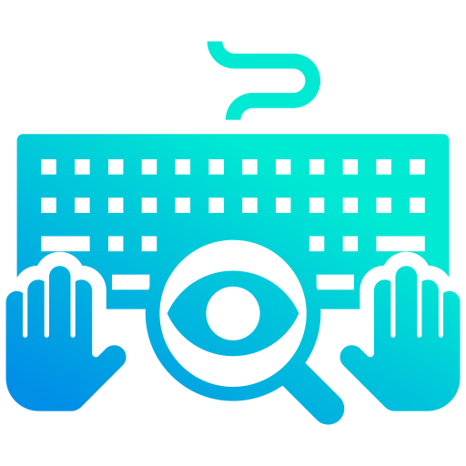 registrador de teclas icono gratis