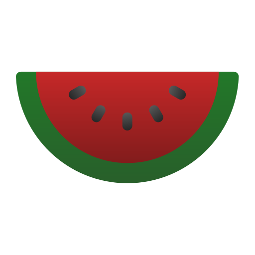 pastèque Icône gratuit