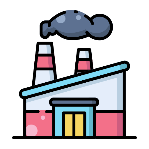 Factory free icon Factory free icon