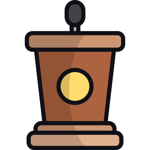 tribuna icono gratis