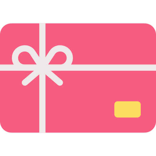 tarjeta de regalo icono gratis