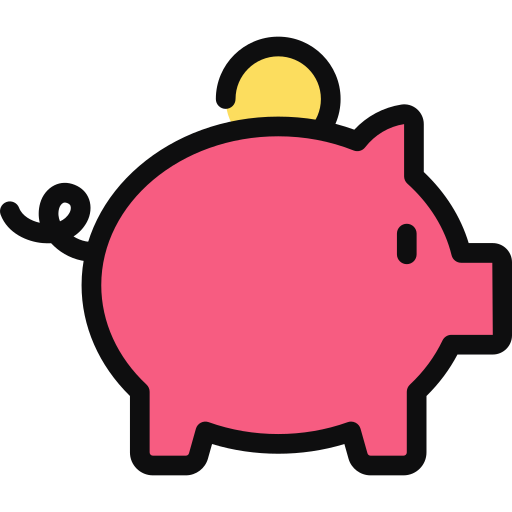Piggy bank free icon Piggy bank free icon
