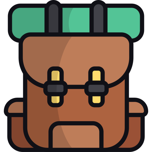 bolsa de viaje icono gratis