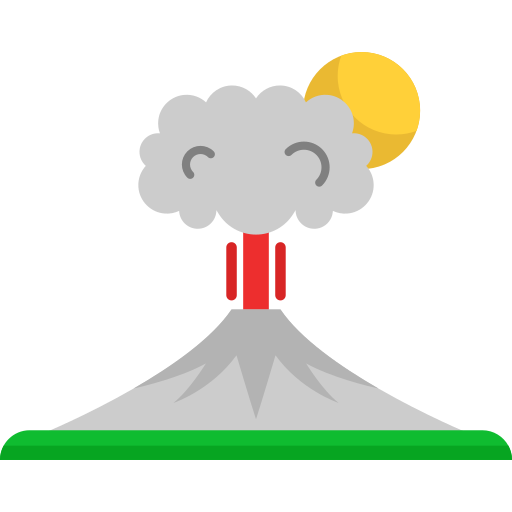 Volcano Special Flat icon