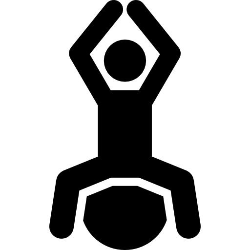 Exercise Pictograms Fill icon