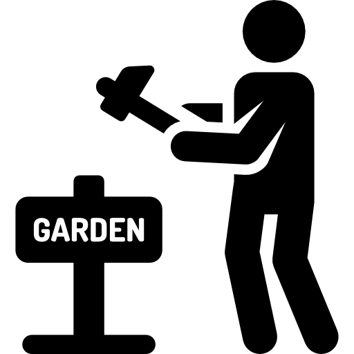 jardín icono gratis