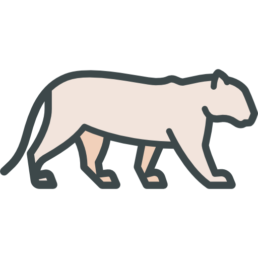 tigre de sibérie Icône gratuit