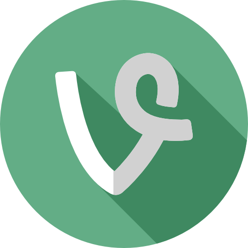 vine icon circle