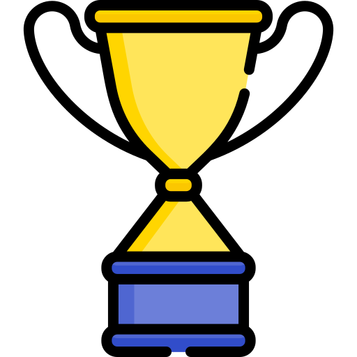 Trophy Special Lineal color icon