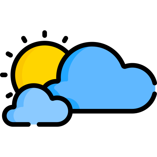 Cloudy Special Lineal color icon