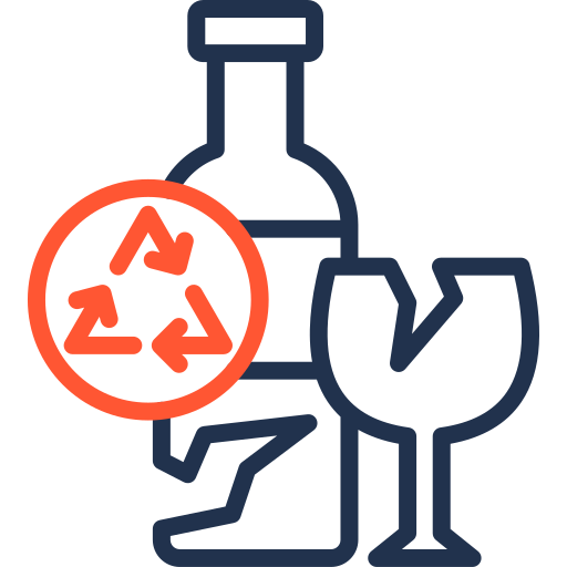recyclage du verre Icône gratuit recyclage du verre Icône gratuit