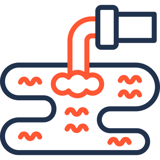 contaminación del agua icono gratis