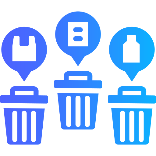 Separate collection free icon