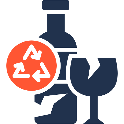 recyclage du verre Icône gratuit recyclage du verre Icône gratuit