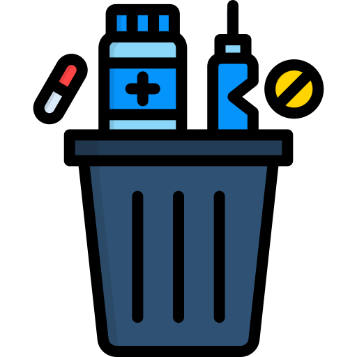 residuos biomédicos icono gratis