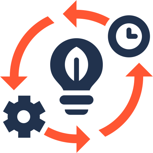 optimización de la eficiencia de los recursos icono gratis