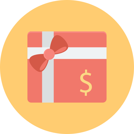Gift box free icon Gift box free icon