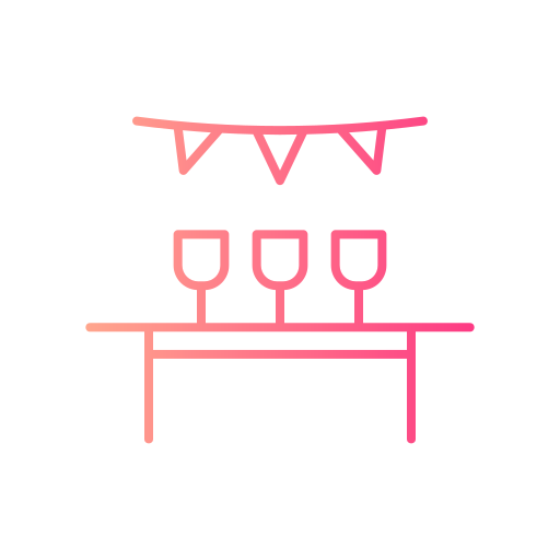 bebidas de fiesta icono gratis